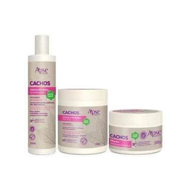 Imagem de Kit Gelatina Máscara E Ativador Cachos Apice