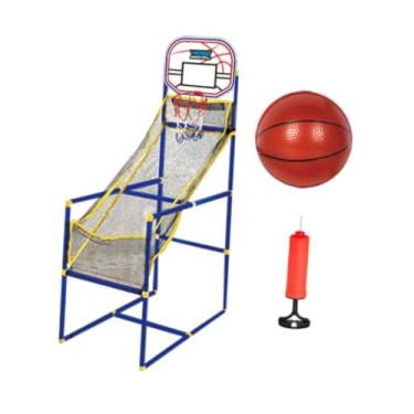 Imagem de Dynwave Jogo de basquete arcade infantil brinquedos esportivos cesta de basquete suporte de basquete infantil para meninos meninas adolescentes de 3 a 12 anos, Branco