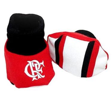 Imagem de Meia Pantufa Bebê Flamengo Oficial - Revedor