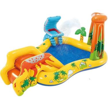 Imagem de Piscina playground infantil inflável intex parque dos dinossauros, Ama