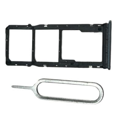 Imagem de zhxchzhi Bandeja de cartão SIM dupla OEM Slot + pino compatível com Xiaomi Poco C65 peças azul