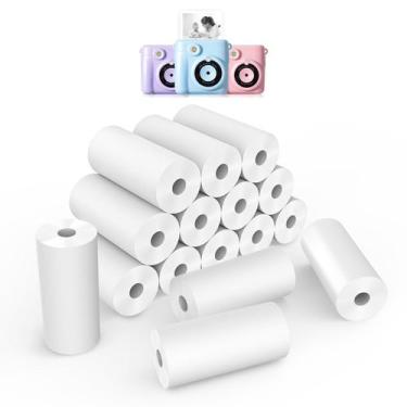 Imagem de Recarga de papel de impressão instantânea de 16 rolos para câmera infa