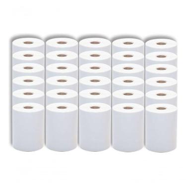 Imagem de 30 Rolos Etiqueta 10x15 Cm Térmica Serrilha E-commerce
