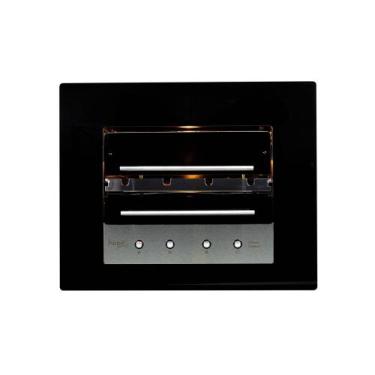 Imagem de Churrasqueira eletrica glass smart 04 hope gourmet 220v, Preta, 220V