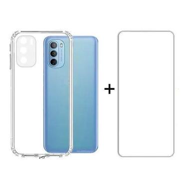 Imagem de Capa Capinha + Pelicula Vidro 5D Para Moto G71 - Universo