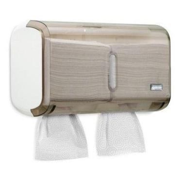 Imagem de Dispenser De Papel Higiênico Interfolhado (cai-cai) Fumê +++ - Premiss