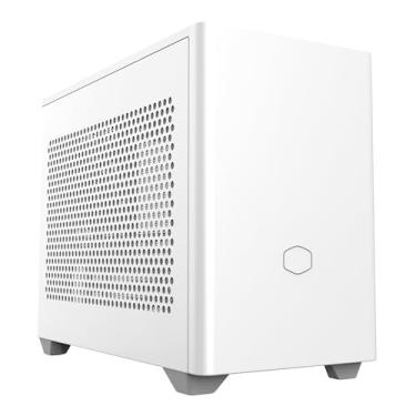 Imagem de Cooler Master Capa NR200 SFF branca com fator de forma pequeno Mini-ITX com painel ventilado, GPU com compartimento triplo, sem ferramentas e acessibilidade de 360 graus, sem Riser PCI