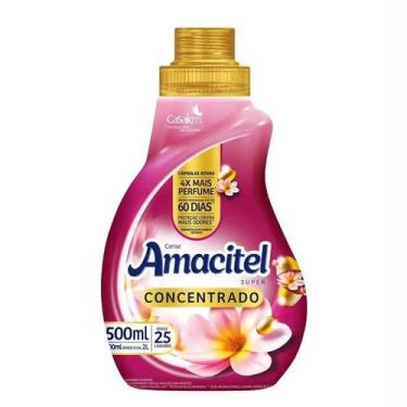 Imagem de Amaciante Super Concentrado Rosa Amacitel Cerise 500Ml - Amaciel