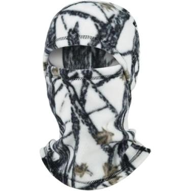 Imagem de Cachecol Lenços Wraps Xale Inverno Homens Polar Fleece Warmer Gorros Mulheres Rosto Inteiro Máscara Capa Capacete Esportivo Forro Ski Balaclava, Camouflage3, One Size
