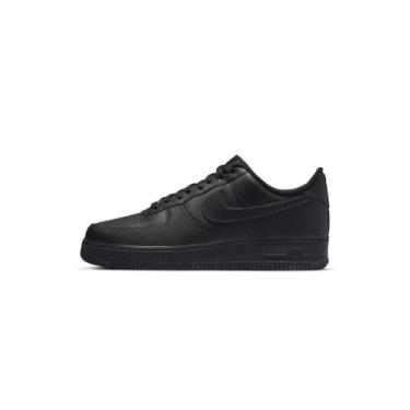 Imagem de Nike Air Force 1'07 Tênis de basquete masculino, Preto triplo preto, 38