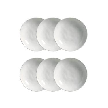Imagem de Conjunto de Pratos Fundos Porto Brasil Bio New White 1,1 litros – 6 Peças 