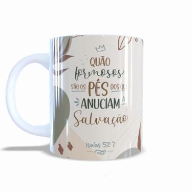 Imagem de Canecas Versículos Gospel Cristã Pastora Pastor Presente Aniversário Devocional