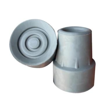 Imagem de dailymall Pontas de mastro de caminhada antiderrapantes de borracha, bastões, pés de bengala, 4 peças