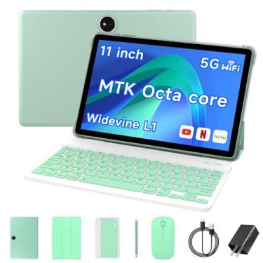 Imagem de Tablet 11 polegadas 18 GB (expansão de 6 GB + 12 GB) RAM, 64 GB ROM suporta expansão de 1 TB, processador Octa Core bateria de 7000 mAh, tela sensível ao toque embutida IPS 1280 x 800, câmera dupla HD