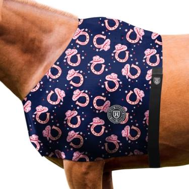 Imagem de Harrison Howard Protetor de ombro elástico respirável com isolamento térmico antifricção para ferradura de cavalo M