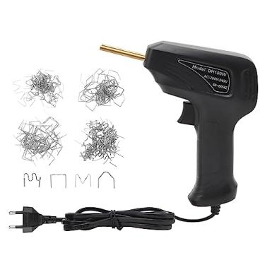 Imagem de Kit de reparo de para-choques de carro para máquina de solda de plástico de 50W, soldador de plástico com efeito de restauração e alta eficiência com grampo e 4 tipos de pregos planos (200 peças) para
