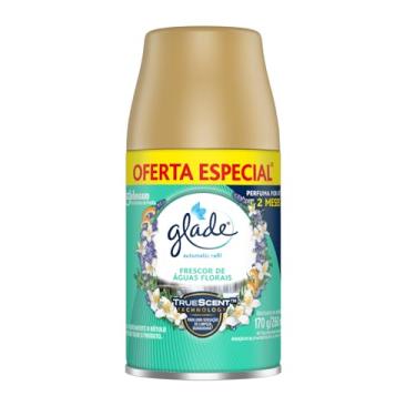 Imagem de Glade Aromatizador de Ambiente Automático, Frescor de Águas Florais, Refil 260ml