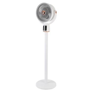 Imagem de Luqeeg Ventilador Oscilante de Pé, Oscilação 3D Automática Forte Circulação de Ar Ajustável Ventilador de Pedestal com Timer e Controle Remoto para Interior Quarto Sala de Estar