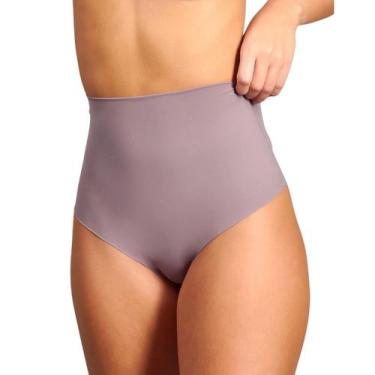 Imagem de Calcinha Invisivel Modela Barriga Cintura Duloren 814005, G, Berinjela