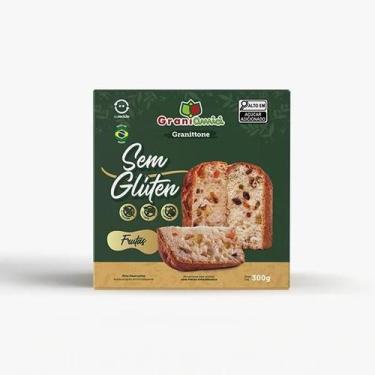 Imagem de Panetone com Frutas Sem Glúten 300g Grani Amici