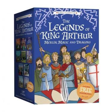 Imagem de Box Com 10 Livros - The Legends Of King Arthur - W. Books