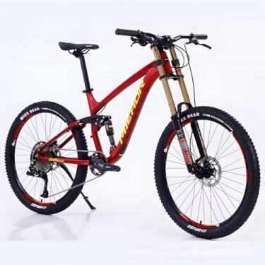 Imagem de Bicicleta Alta Performance Mtb Suspensão Freios Hidráulicos à Disco Aluminio 17'' Aro 27.5 (Vermelho Vinho)