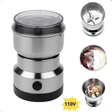 Imagem de Mini Moedor de Café Inox  110V Fácil de Usar - LIPPIN