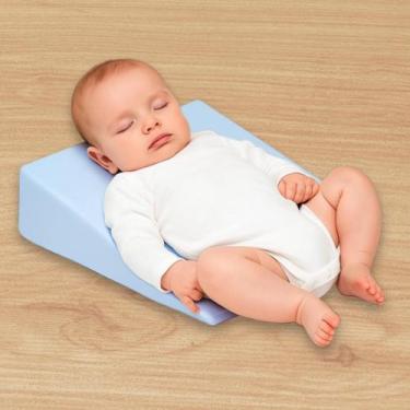 Imagem de Travesseiro Anti Refluxo para Bebê Inclinado Confortável e Seguro - An