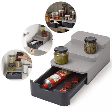 Imagem de Organizador Porta Condimentos Temperos Gaveta Armario