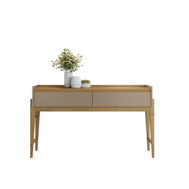 Imagem de Aparador Para Sala 2 Gavetas Pequim Hannover Fendi - Mais de Casa