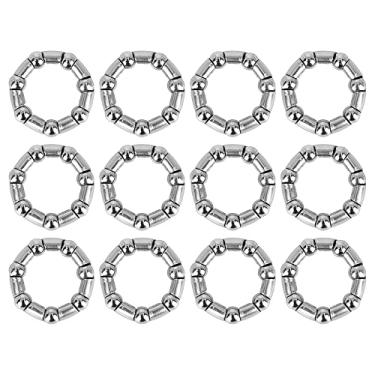 Imagem de X AUTOHAUX 12 peças 37 mm x 7 bolas rolamentos rolamentos rolamentos rolamento rolamento de roda retentor para bicicleta