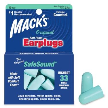 Imagem de Protetor Auricular Macks Original 10 Pares Com Case Cor:Azul