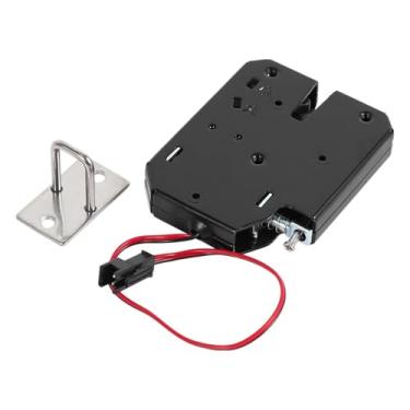 Imagem de Fechadura magnética 12V 2A 150 KG/150 kg força de retenção à prova de falhas sistema de controle de acesso à porta eletromagnética caixas de armário DWBPGVUN