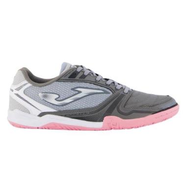 Imagem de Chuteira Indoor Joma Dribling, 41, Cinza, Rosa