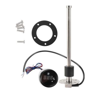 Imagem de A ABSOPRO Unidade de envio de combustível de 267 mm e kit de medidor de 26,7 cm para barco, carro, caminhão, RV, unidade de envio de combustível marítimo