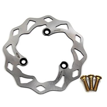 Imagem de Rotor de disco de freio traseiro Arashi com parafusos de montagem para Kawasaki Ninja 250R EX250J 2008-2012, Z250 Z250SL ABS 15-17, Z300 Z300SL ABS 15-18, Ninja 300 EX300 13-17