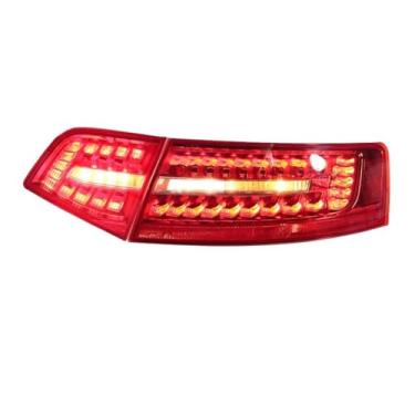 Imagem de Luzes traseiras compatíveis para A6 C6 S6 Quattro RS6 Saloon Sedan 2009 2010 2011 Lâmpada traseira Luz de ré Luz de freio de parada Luz de pisca-pisca(Right side)