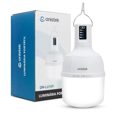 Imagem de Lâmpada LED Emergência Bulbo Recarregável Portátil Ideal para Acampamento Pesca Caminhada