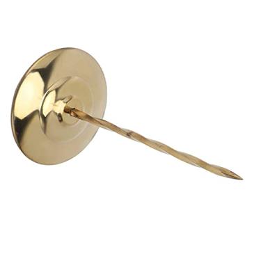 Imagem de Cryfokt Espiga de Bilhete de Aço Inoxidável Espessada para Recibos de Restaurantes, Garfo de Notas Durável para Bares e Cozinhas, Suporte de Recibos Resistente para Funcionários (haste espiral