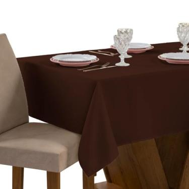Imagem de Toalha de Mesa TECIDO GROSSO Oxford Liso 1,50M x 2,00M Retangular com 