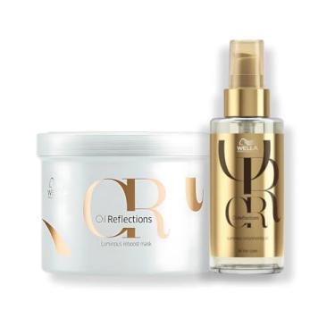 Imagem de Kit Wella Professionals Oil Reflections - Máscara 500ml e Óleo Capilar 100ml