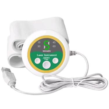 Imagem de Aparelho de Fototerapia a Laser 650nm USB para Alívio da Dor Auxilia na Recuperação Muscular