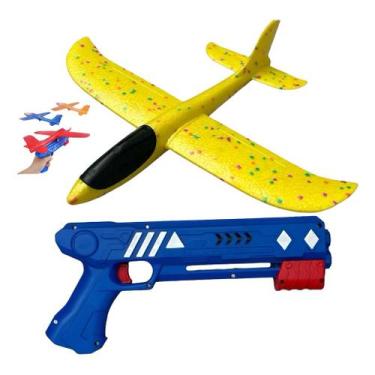 Imagem de Lançador De Avião De Catapulta Avião De Brinquedo Infantil - LJ115 - s