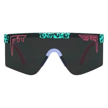 Imagem de Pit Viper Óculos de sol I The Original 2.0 I Regular Fit I Lente 100% UV, armação indestrutível I Turbo ajustável para ajuste perfeito I Bolsa de microfibra e alças de retenção I Smoke Lens, armação