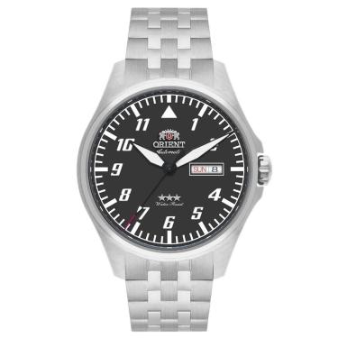 Imagem de Relógio Orient Masculino Ref: Yn6ss010 P2sx Automático Prateado