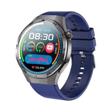 Imagem de Relógio Inteligente Masculino Para Saúde Com Monitoramento De ECG, PPG