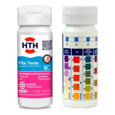 Imagem de Kit fita análise hth 25 fitas