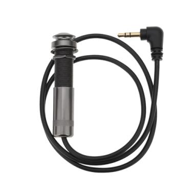 Imagem de SING F LTD Captadores de 3,5 mm M1C2 Endpin Strapjack Harness Cable Jack Compatível com LR Baggs M1 e M80