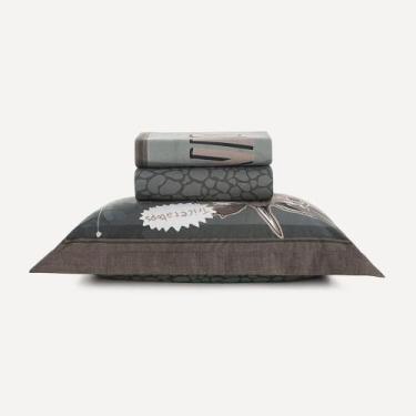 Imagem de Jogo de Cama Infantil Solteiro Algodão T-Rex Karsten, U