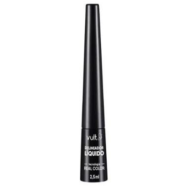 Imagem de Delineador Liquido Preto Vult Preto-Feminino